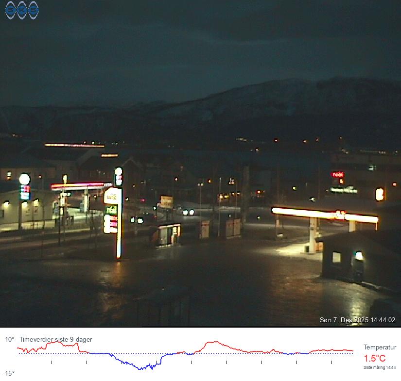 Webcam Fauske, Fauske, Nordland, Norwegen