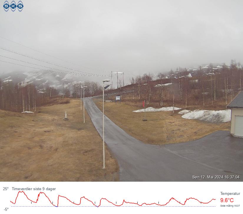 Webcam Fagerli Kraftwerk, Fauske, Nordland, Norwegen